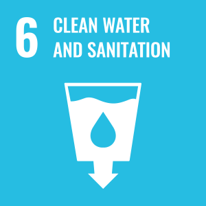 Sustainability Efforts Goal 6, conceptual illustration for global world issues, Clean Water and Sanitation