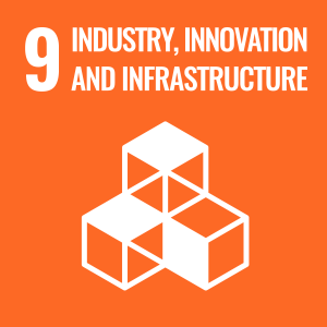 Sustainability Efforts Goal 9, conceptual illustration for global world issues, Industry, Innovation and Infrastructure