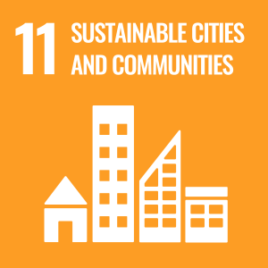 Sustainability Efforts Goal 11, conceptual illustration for global world issues, Sustainable Cities and Communities