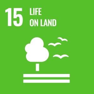 Sustainability Efforts Goal 15, conceptual illustration for global world issues, Life on Land