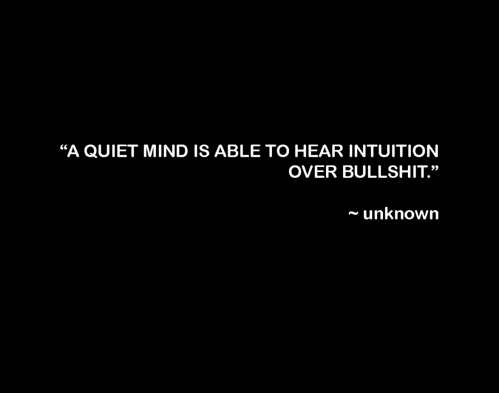 Did you know - intuition over bullshit