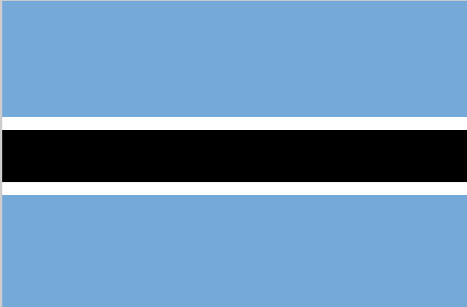 Blahface - Botswana flag