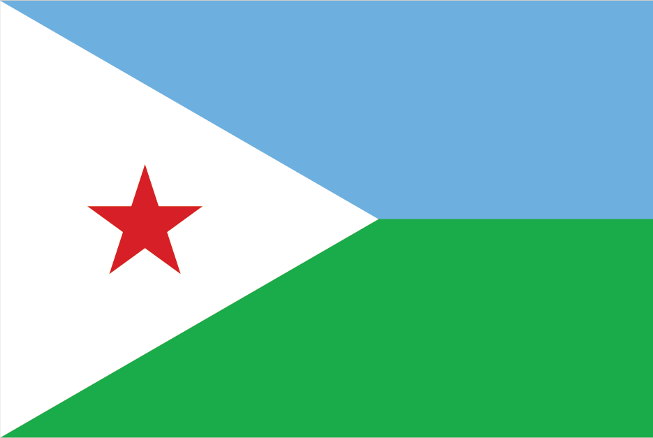 Blahface - Djbouti flag