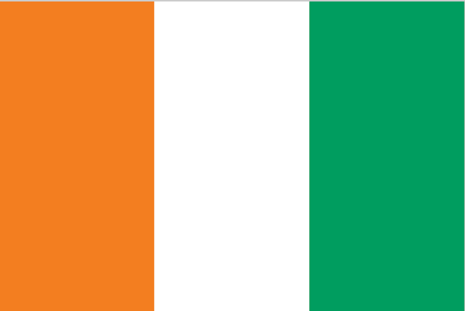 Blahface - Ivory Coast (Côte d'Ivoire) flag