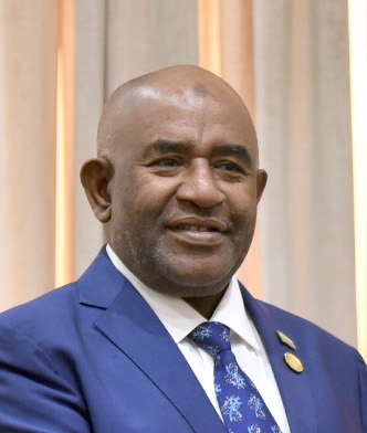 COMOROS - President Azali Assoumani