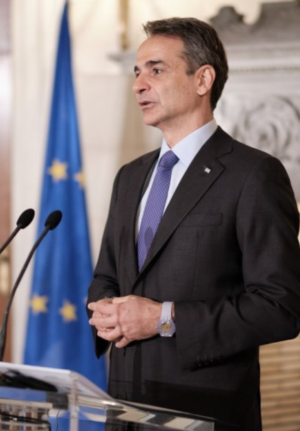 GREECE - Prime Minister Kyriakos Mitsotakis