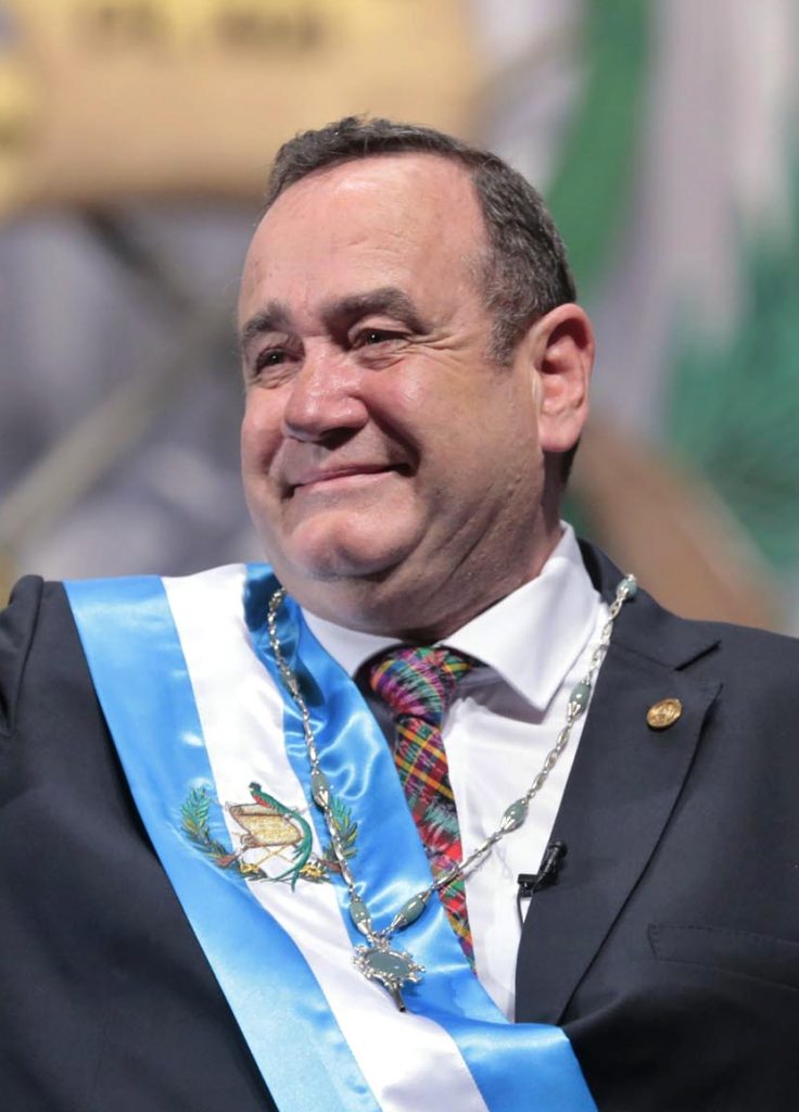 GUATEMALA - President Alejandro Giammattei