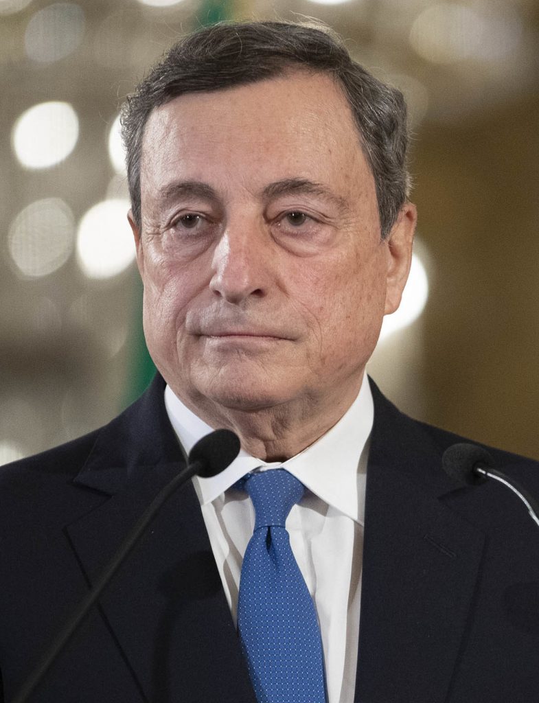 ITALY - Prime Minister Mario Draghi--