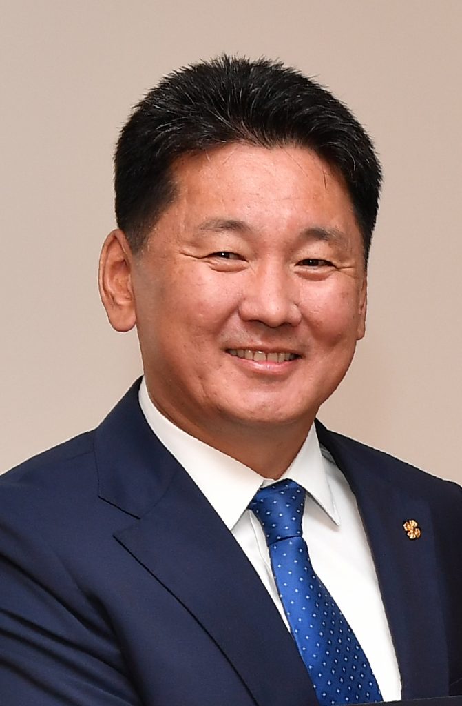 MONGOLIA - Prime Minister Ukhnaagiin Khürelsükh