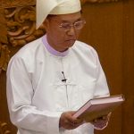 MYANMAR - President Myint Swe--