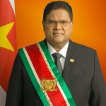 SURINAME - President Chan Santokhi