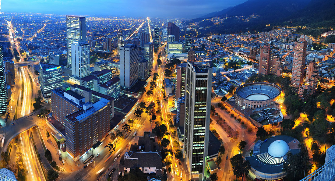 Bogota, Colombia: Cultural capital, vibrant cityscape.