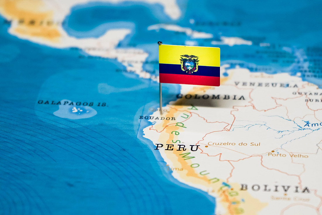 Topic is Travel Destination to Ecuador