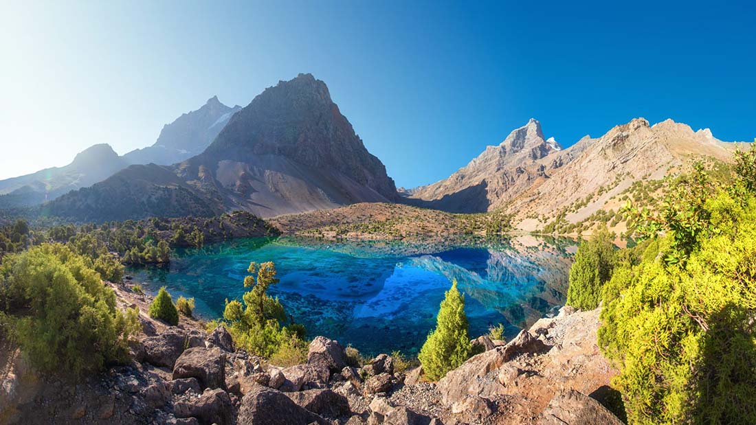 Topic is Travel Destination to Tajikistan