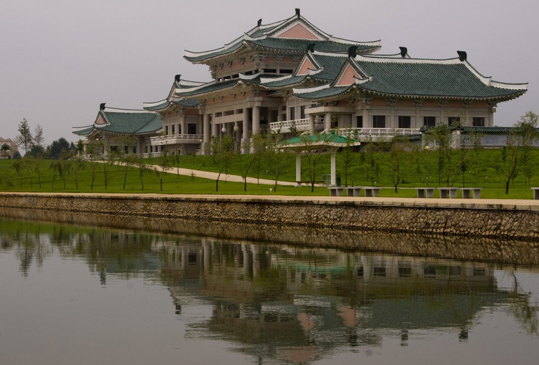 Ethnographic park in Pyongyang, North Korea, showcasing the cultural heritage of the region.
