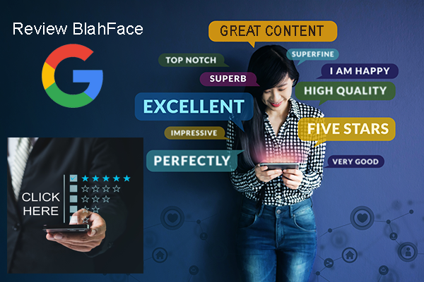 Google Review of BlahFace