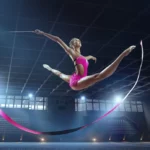 Rhythmnic Gymnastics Gymnast