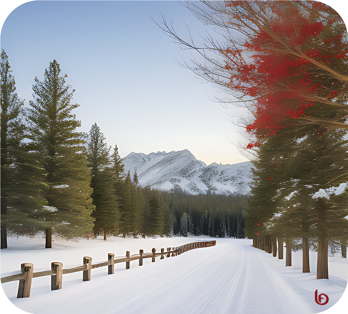 What a Beautiful Winter Scene